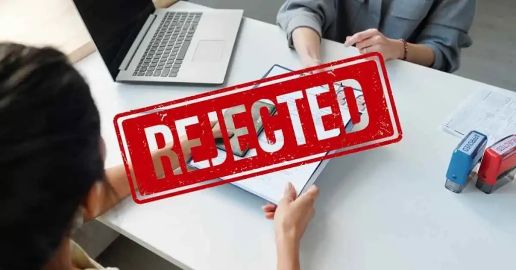 rejected visa