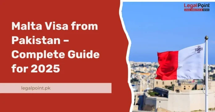 malta visa from pakistan