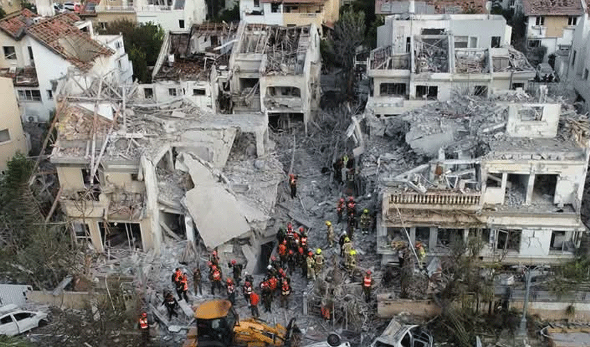 Impact of Iran Missile Strikes on Israel’s Cities 