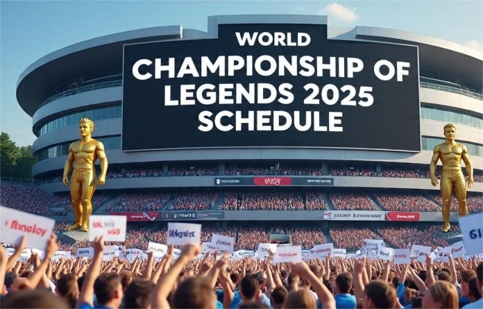 World Championship of Legends 2025 Schedule